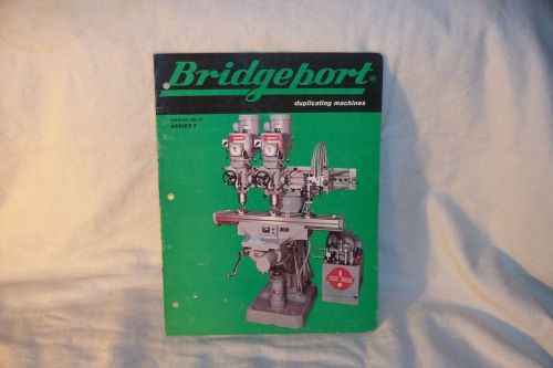 Bridgeport Duplicating Machines Catalog DM 70 Series I