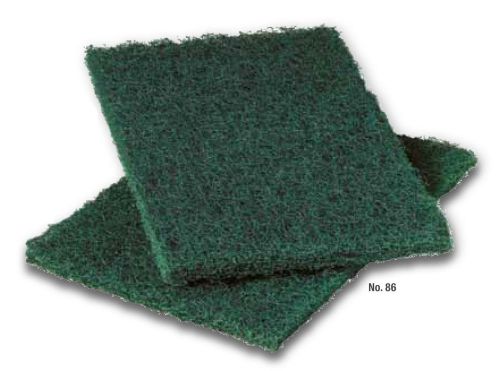 3m scotch brite no. 86 heavy duty scouring pads, (12) 6&#034; x 9&#034;, scrubber cleaning for sale