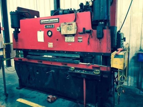 100 ton x 10&#039; niagara hbm-100-8-10 hydraulic press brake for sale