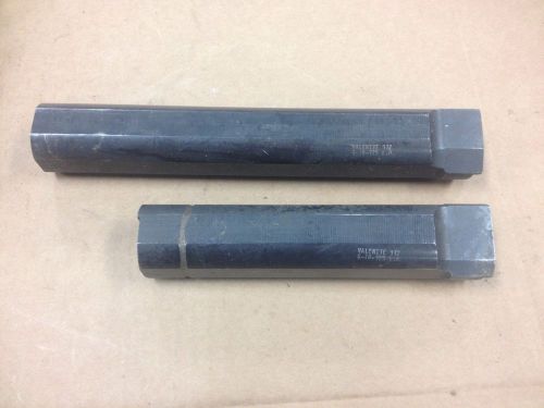 Two Valenite Boring, Grooving, Threading Bars marked G-TB-175 L.H. 1-1/2&#034; Shank
