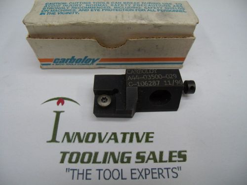 A44 03500 029  Insert Cartridge Tool Holder New  Carbaloy 1pc