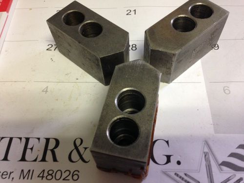 6&#034; steel pointed soft machineable chuck jaws kt6p for sale