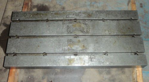 35.5&#034; x 16&#034; x3&#034; steel welding t-slotted table cast iron layout plate t-slot weld for sale