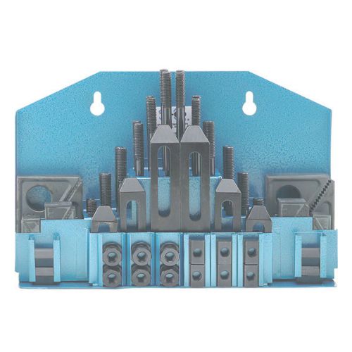 Te-co 52 piece deluxe clamping set stud size: 1/2&#034;-13 t-slot:11/16&#034; for sale