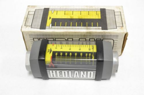 Hedland h701a-020 3500psi 10-76lpm fluid oil 3/4 in 0-20gpm flowmeter b244459 for sale