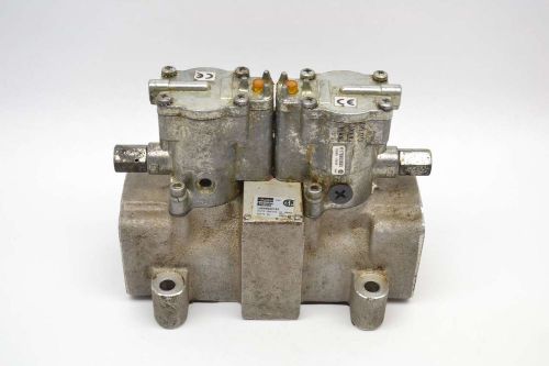 Parker l6658822153 140psi 3 position 110/120v-ac solenoid valve b464019 for sale