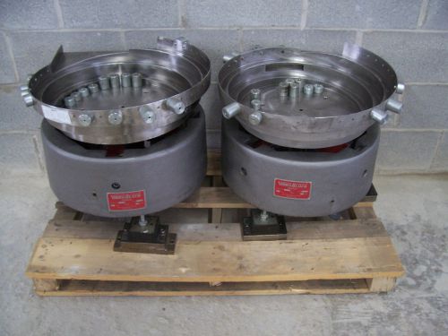 Stainless steel 20 liter Vibro Block Vibrating feeder bowl