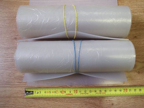 2 pcs. x 2mm thk silicone rubber sheet 1200mm x 200mm insulating sheet strip for sale