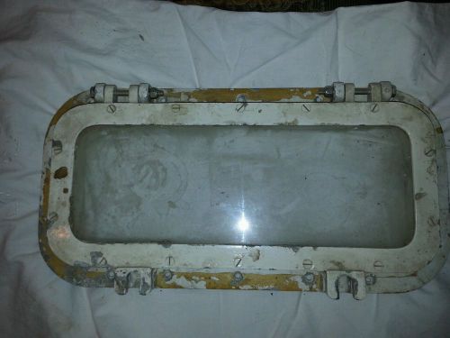 17 1/2&#034; x 8 3/4&#034; aluminum porthole for sale