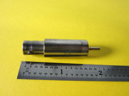 HIGH VOLTAGE BNC TYPE CONNECTOR RARE VACUUM WELDABLE FEEDTHROUGH AS IS BIN#28-92