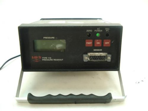 Mks type 110 portable digital pressure readout for sale