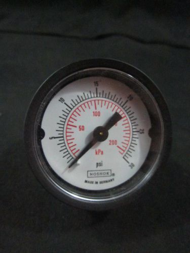 Aviza technology 815011-161 noshok 15.110-30 psi  gauge, pressure, 0-30 psi, 1/2 for sale