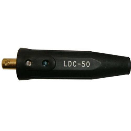 Lenco 05433 Ldc-50 Black Male Dinse Style Cable Connector