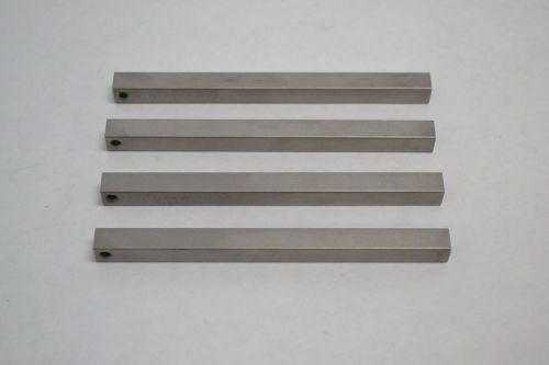 LOT 4 NATIONAL PARTS SUPPLY 460A937084P1 GUIDE SQUARE ROD 3/8X5-1/8IN B261619