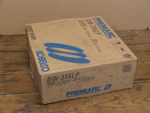 28lb kobelco 0.035&#034; dw-316lp premiarc stainless steel welding wire-12&#034;dia. roll for sale