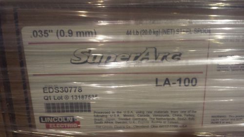 Lincoln SuperArc LA-100 035&#034; (0.9mm) Steel Spool 44 LBS