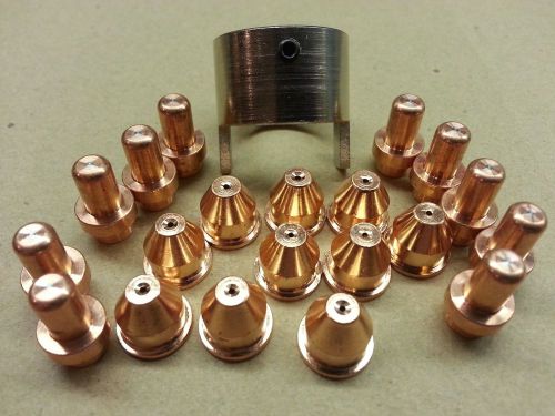 20 x eastwood® versa cut pipe nozzles + electrodes + 1 x standoff fits 40a &amp; 60a for sale