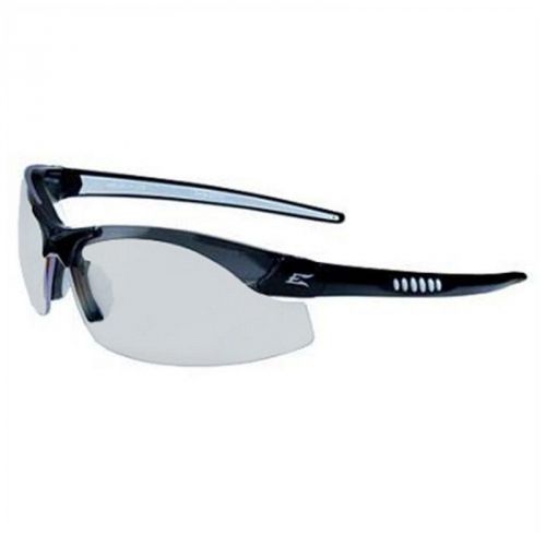 Edge DZ117 Wolf Peak Zorge Safety Glasses, Black/Silver Mirror Lens