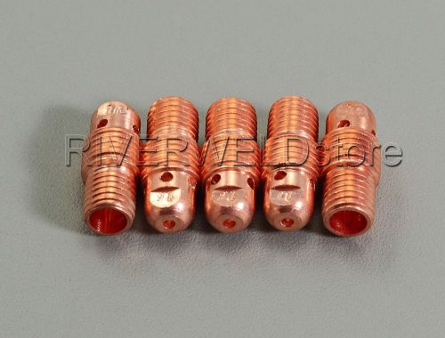 13N27 1/16&#034; 1.6mm Collet Bodies TIG Torch SR DB PTA WP 9 20 25 Series, 5PK