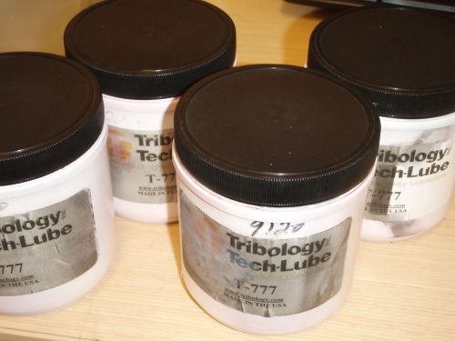 Four Jars of Tribology Tech-Lube T-777 !61B!