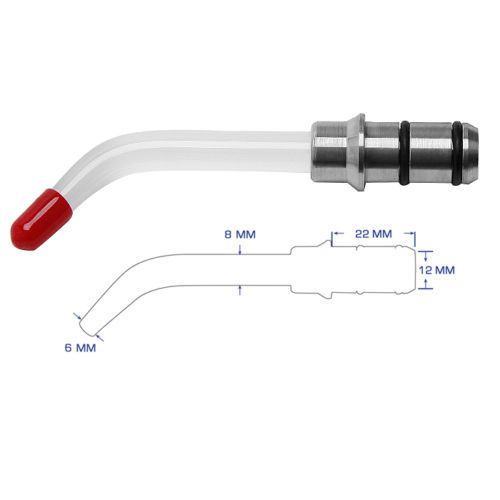 Dental Fiber Optic Rod Tip Guide 8*22*12mm for NEW Curing Light Lamp CA
