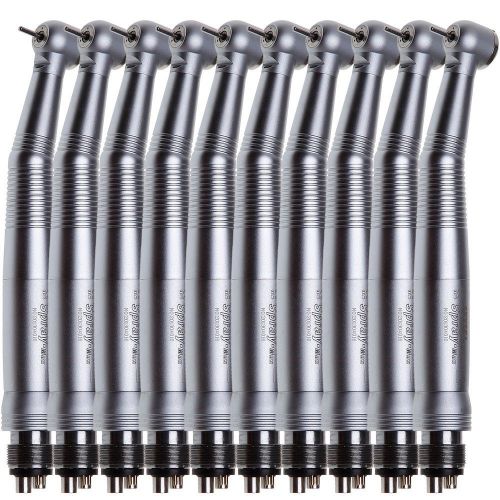 10pc dental led light fiber optic high speed turbine handpiece skysea for sale