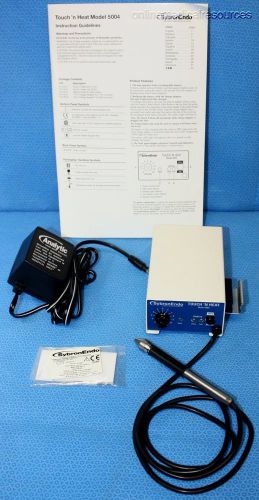SybronEndo Model 5004 Touch &#039;N Heat Gutta Percha New Battery &amp; Tip 973-0212