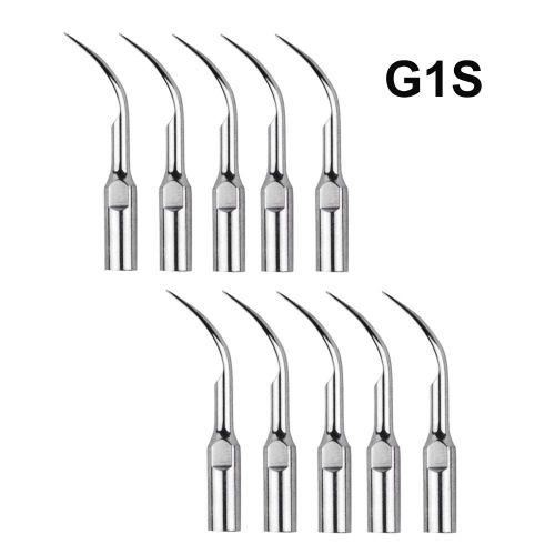 10pcs G1S Dental Ultrasonic Piezo Scaler Scaling Tips Hanpiece f SATELEC NSK DTE