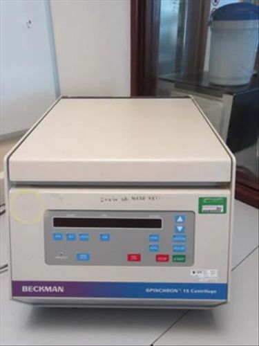 Beckman spinchron 15R centrifuge