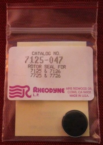 Rheodyne 7125-047 Vespel Rotor Seals for Rheodyne Pumps 7125/7725  chq