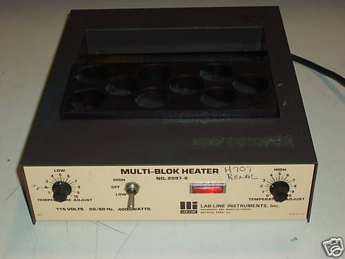 Lab line multi block heater - model 2097-6 for sale
