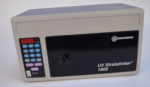 Stratagene 1800 UV DNA Stratalinker Crosslinker Lab Oven UV Ultraviolet