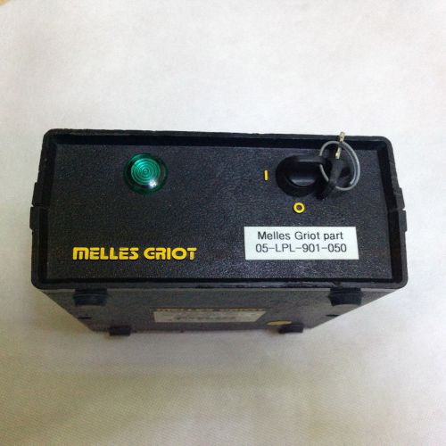 MELLES GRIOT 05-LPL-901-05 LASER POWER SUPPLY FOR PART ONLY