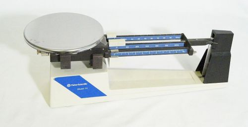 Fisher Scientific 711 10g 600g 100g Slider Scale Laboratory