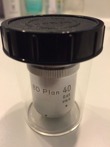 Nikon Optistation BD Plan 40x Microscope Objective 40/0.25 Working 210/0