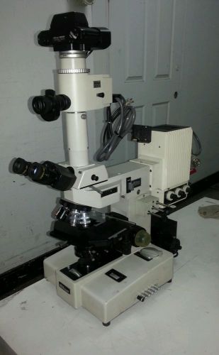 Nikon fluophot microscope