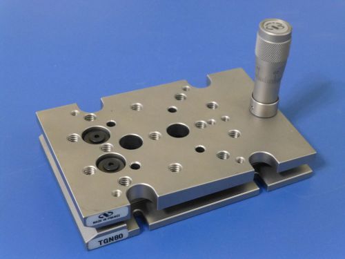 Newport tgn80 precision tilt stage / platform, w/ micrometer for sale