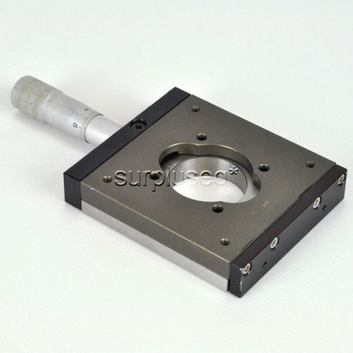 Contek linear translation aperture stage with micrometer for sale