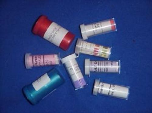 8 Different Indicators pH Test Paper Strips Litmus MORE