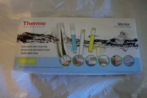 Brand New Thermo Scientific Matrix 0.5 mL 2D barcoded  V bottom tubes cat# 3734
