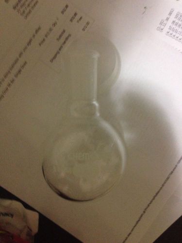 Chemglass 200 ml round bottom boiling flask, 24/40 joint - excellent condition for sale