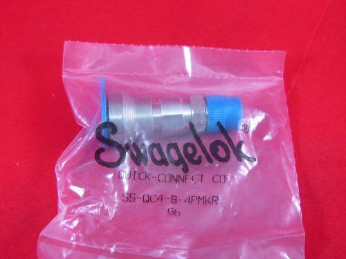 Swagelok ss quick-connect body,1/4&#034; mnpt, kalrez o-ring, ss-qc4-b-4pmkr for sale