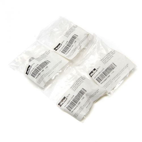 New (4) parker 8-8 v1m-ssv 1.29-pe vacuseal gland 1/2&#034; face seal x tube buttweld for sale
