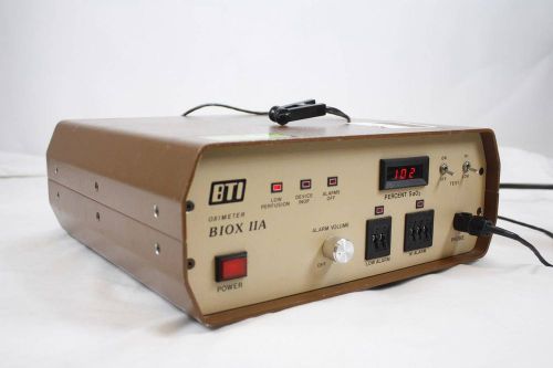 #2935 - Vintage BTI BIOX IIA - Pulse Oximeter