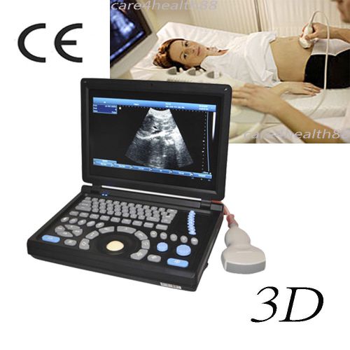 2015 3d full digital laptop ultrasound scanner (pc) with convex probe 3.5mhz fda for sale