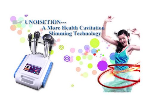 Beauty unoisetion cavitation multipole 3d rf weight loss body contour machine for sale