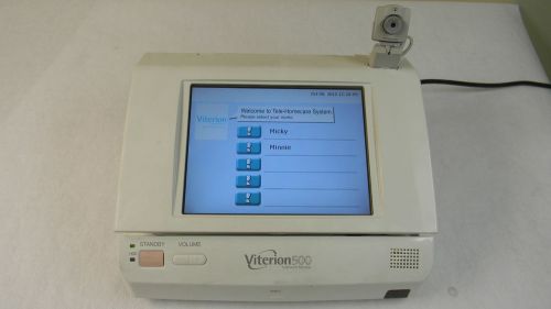Viterion 500 A TeleHealth Monitor  w/ Blood Pressure Monitor HEM 7971T-M, Nice