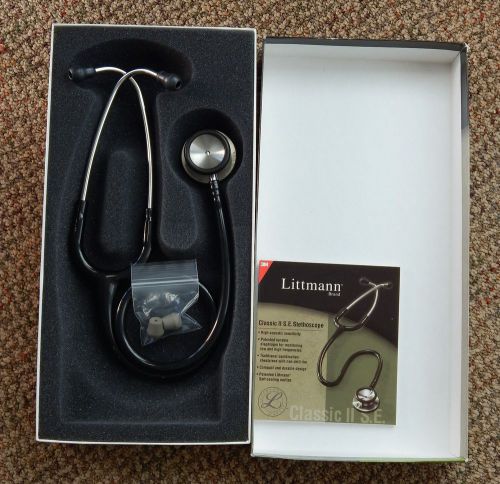 NIB Littmann Classic II S.E. Stethoscope, Black