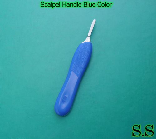 Scalpel Handle #4 with Blue Color Surgical Instruments