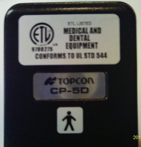 Topcon Chart Projector CP-5D Eye Chart Ophthalmic Exam Project O Chart Wall